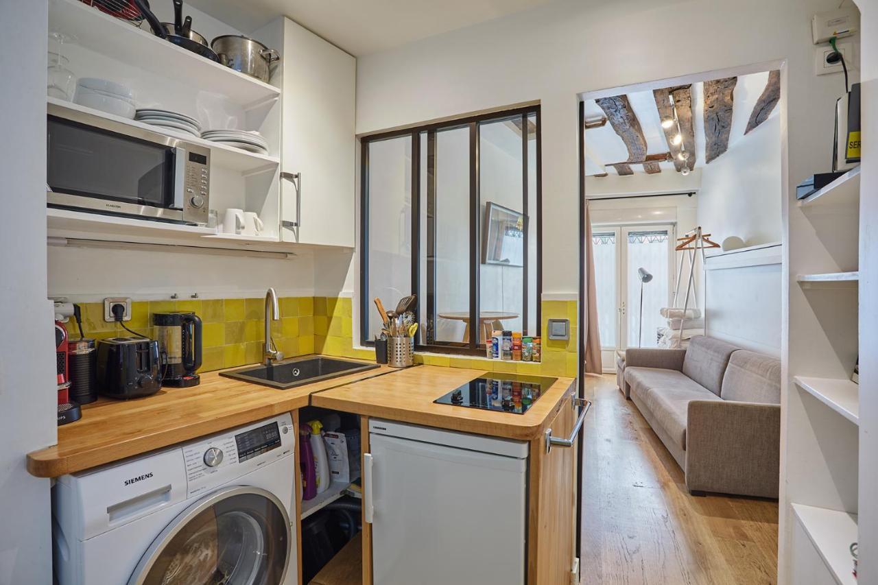 Studio Le Marais Renove / Paris Historique Daire Dış mekan fotoğraf
