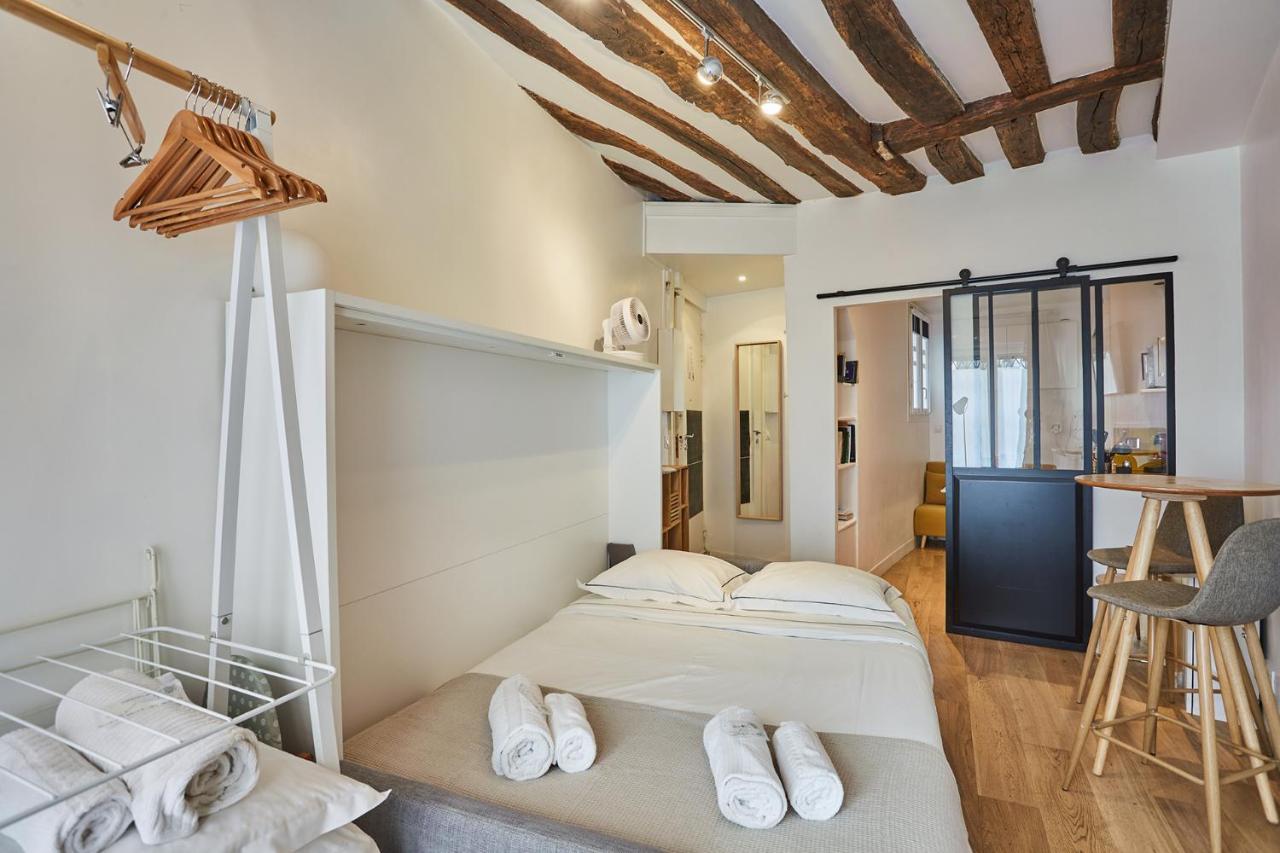 Studio Le Marais Renove / Paris Historique Daire Dış mekan fotoğraf
